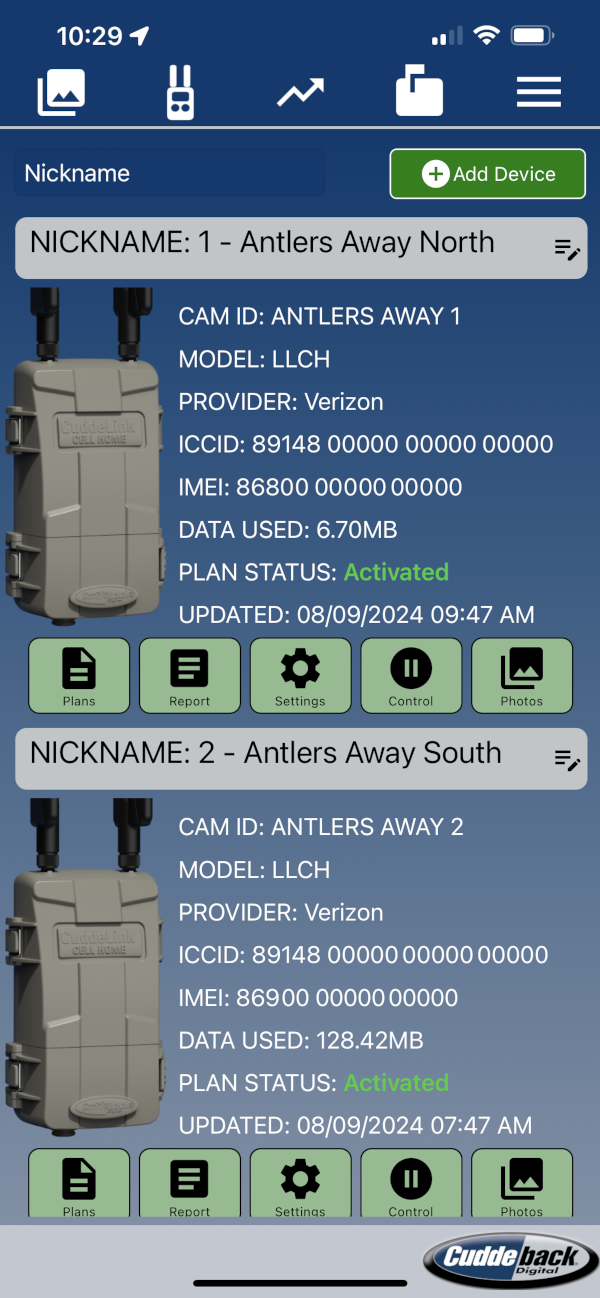 device list